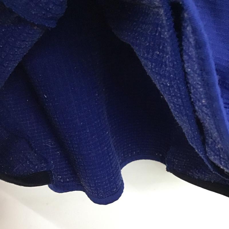 ザノースフェイス THE NORTH FACE パーカー 長袖 nt61878 マウンテンパーカー ジップアップパーカー アウター L ロゴ、文字 青 / ブルー / メンズ USED 古着 中古 10132391