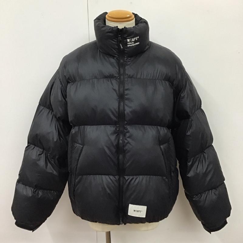 ダブルタップス WTAPS ジャケット、上着 ダウンジャケット 222brdt-jkm04 22AWBIVOUACJACKETNYLONRIPSTOPFORTLESS ダウンジャケット 3 ロゴ、文字 黒 / ブラック / メンズ USED 古着 中古 10118406