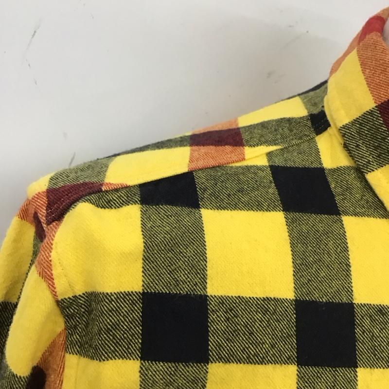 ブラックスケール BLACKSCALE シャツ、ブラウス 長袖 長袖シャツ カラーシャツ ポケットシャツ 長袖カットソー チェックシャツ M チェック マルチカラー / マルチカラー /  メンズ USED 古着 中古 10110438