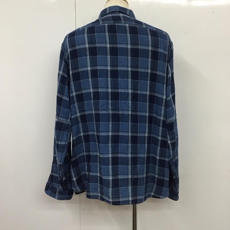 ポロラルフローレン POLO RALPH LAUREN カットソー 長袖 長袖シャツカットソー ジップネックカットソー チェックシャツ XL チェック マルチカラー / マルチカラー /  メンズ USED 古着 中古 10112718