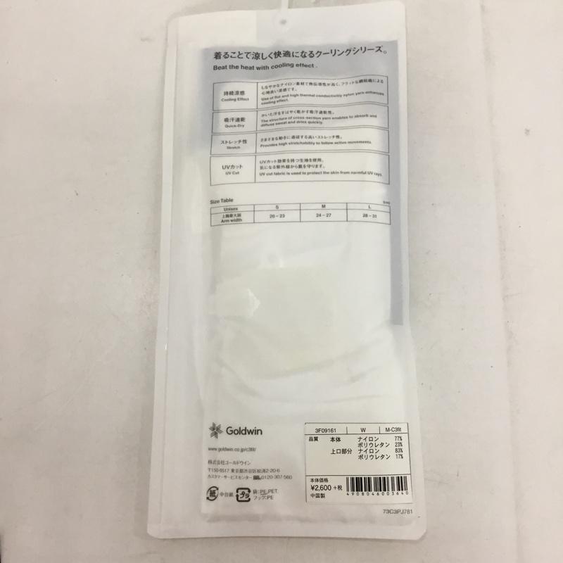 古着 USED ファッション小物 ファッション小物 C3fit 3F09161 クーリングアームカバー 甲無し UVカット ワンポイント 白 / ホワイト / メンズ USED 古着 中古 10132863