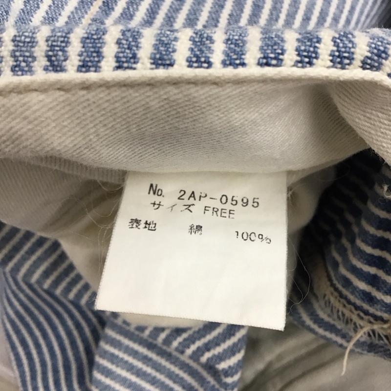 ヒステリックグラマー HYSTERIC GLAMOUR サロペット・オーバーオール サロペット、オーバーオール 2AP-0595 ワッペンオーバーオール デニム FREE 青 / ブルー / X 白 / ホワイト / レディース USED 古着 中古 10116330