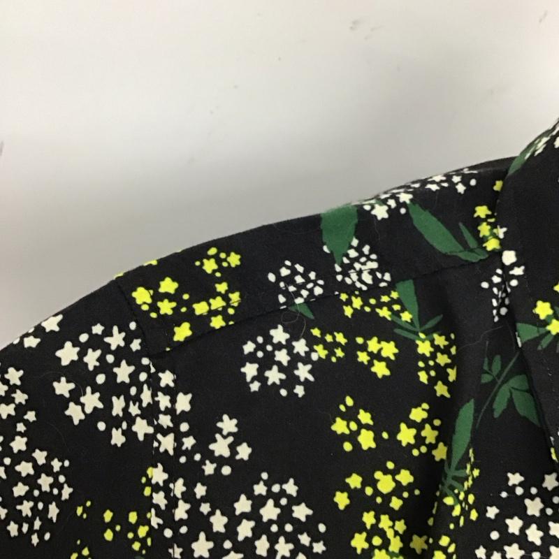 モンベル mont-bell シャツ、ブラウス 半袖 1114287 WIC ライト プリント ショートスリーブシャツ S 花柄 黒 / ブラック / レディース USED 古着 中古 10114918