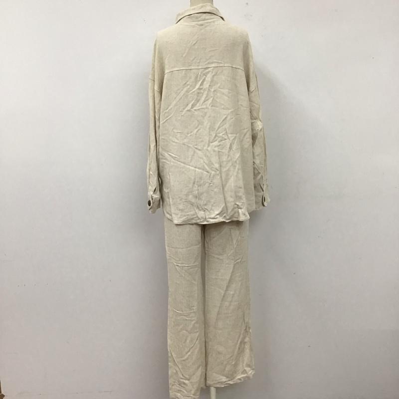 アズールバイマウジー AZUL BY MOUSSY セットアップ セットアップ 250esm30-055c 無地 ベージュ / ベージュ / レディース USED 古着 中古 10120330