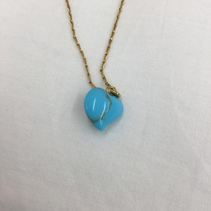 ヴィヴィアンウエストウッド Vivienne Westwood アクセサリー ネックレス、ペンダント ターコイズ ロゴ、文字 レディース USED 古着 中古 10107085