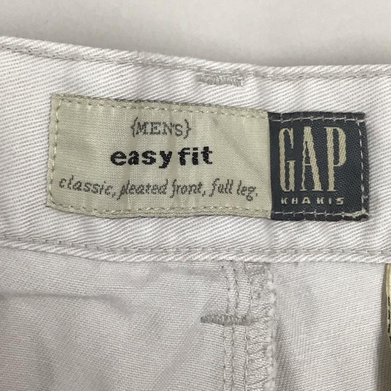 ギャップ GAP パンツ チノパン 112125-23-1 コットン イージーフィット W30 無地 灰 / グレー /  メンズ USED 古着 中古 10122618
