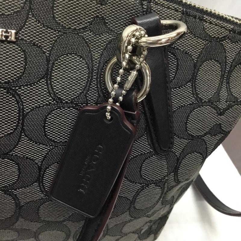 コーチ COACH ショルダーバッグ ショルダーバッグ F36625 シグネチャー 2WAY 総柄 黒 / ブラック / レディース USED 古着 中古 10115580