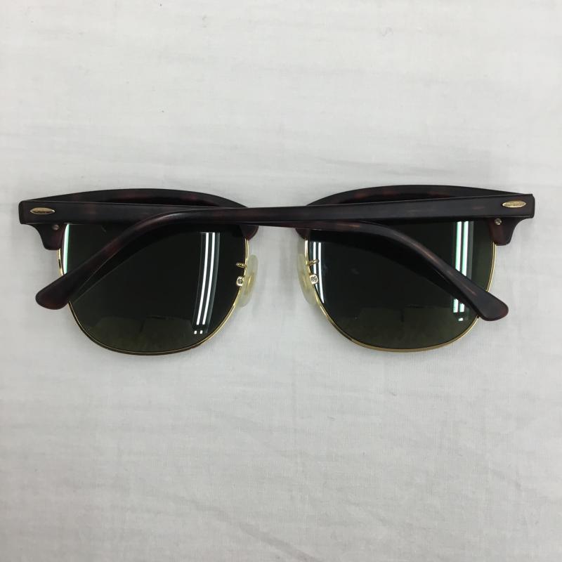 レイバン Ray-Ban めがね・サングラス サングラス RB3016F CLUBMASTER CLASSIC FREE 茶 / ブラウン / X 金 / ゴールド / メンズ USED 古着 中古 10138992