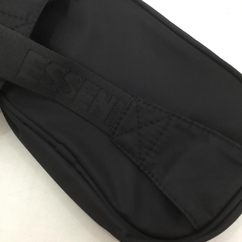 エッセンシャルズ ESSENTIALS ウエストバッグ ウエストバッグ ウエストポーチ ロゴ、文字 黒 / ブラック / メンズ USED 古着 中古 10130245