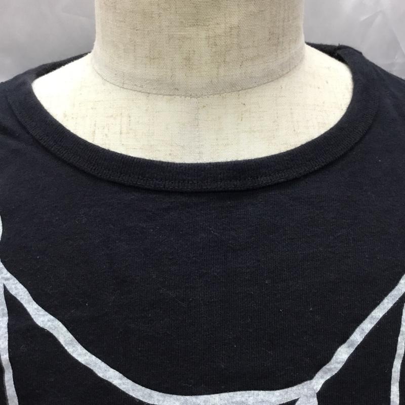 ファーイースタンエンスージアスト FAR-EASTERN-ENTHUSIAST カットソー 長袖 fe1802-cs 長袖カットソー プリントTシャツ クルーネックカットソー L プリント 黒 / ブラック / メンズ USED 古着 中古 10106700