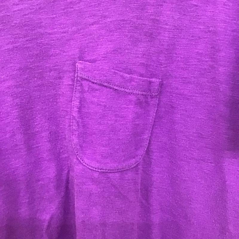 チチカカ TITICACA カットソー 半袖 半袖カットソー 無地Tシャツ エスニック FREE 無地 紫 / パープル / レディース USED 古着 中古 10136451