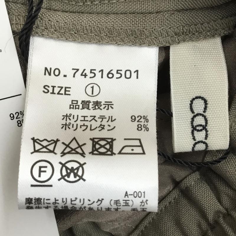 ココ ディール COCO DEAL パンツ スラックス 0 無地 ベージュ / ベージュ / レディース USED 古着 中古 10135641
