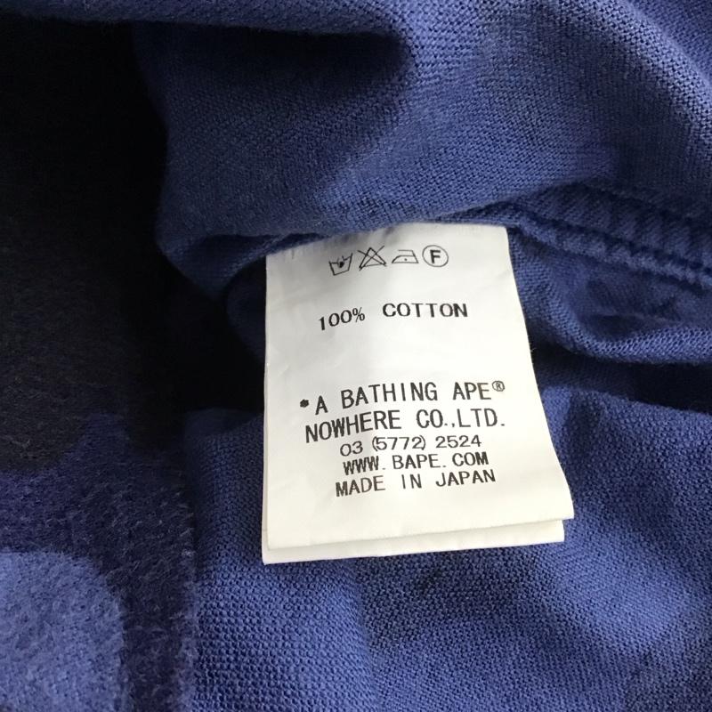 アベイシングエイプ A BATHING APE シャツ、ブラウス 長袖 長袖シャツ L カモフラージュ柄・迷彩 マルチカラー / マルチカラー / メンズ USED 古着 中古 10145984