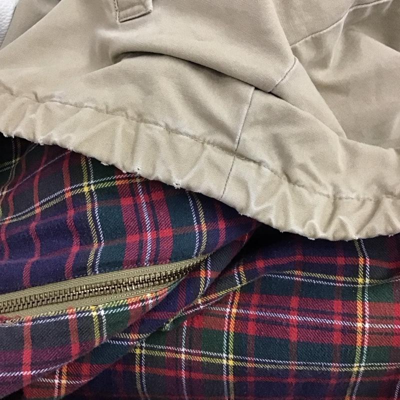 ポロバイラルフローレン Polo by RALPH LAUREN ジャケット、上着 ジャケット、ブレザー ジップアップジャケット アウター カラージャケット L ロゴ、文字 ベージュ / ベージュ / メンズ USED 古着 中古 10131467