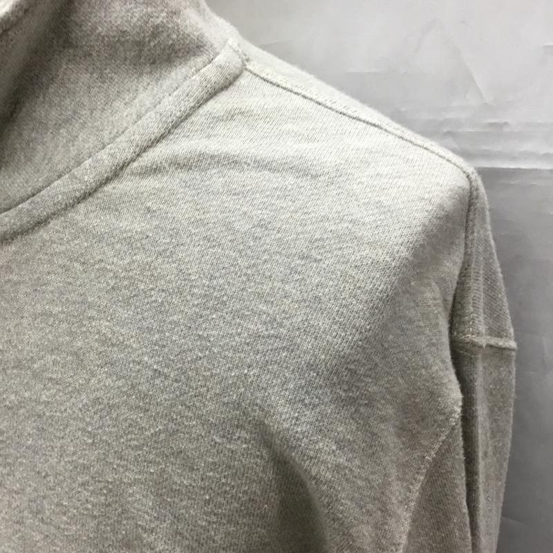 アメリカンイーグル AMERICANEAGLE トレーナー 長袖 ハーフジップ L 無地 灰 / グレー / メンズ USED 古着 中古 10109270