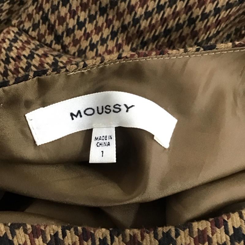 マウジー MOUSSY ワンピース ロングスカート 010dag30-5900 CHECKPUFFSLEEVEドレス ロングワンピース フレアスカート 1 チェック マルチカラー / マルチカラー / レディース USED 古着 中古 10112204