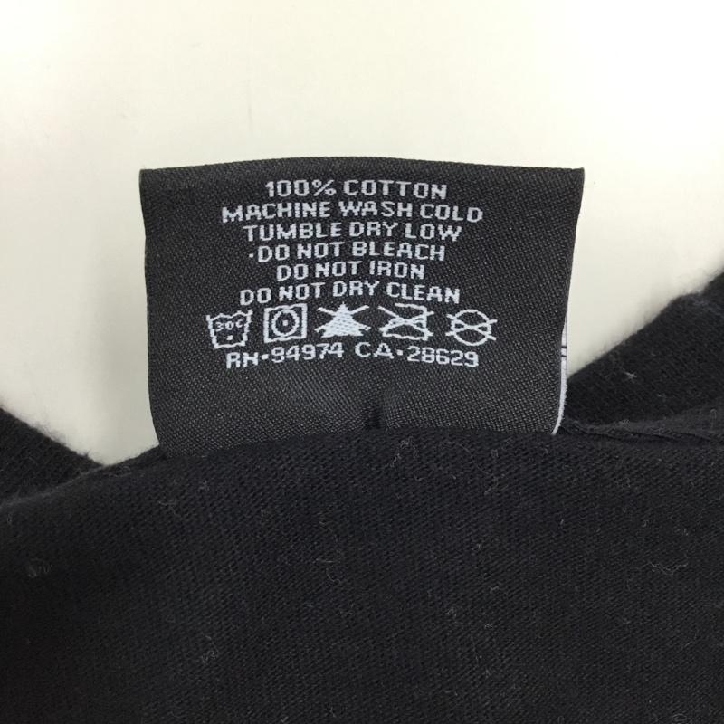 ステューシー STUSSY Tシャツ 半袖 半袖カットソー プリントTシャツ クルーネックカットソー M プリント 黒 / ブラック / メンズ USED 古着 中古 10119722