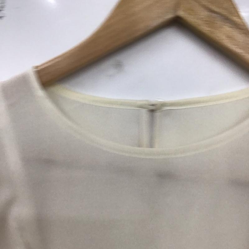 ブルーレーベル・クレストブリッジ BLUE LABEL CRESTBRIDGE シャツ、ブラウス 長袖 55M04-821-03 ナチュラルローンブラウス 38 無地 白 / ホワイト / レディース USED 古着 中古 10129855
