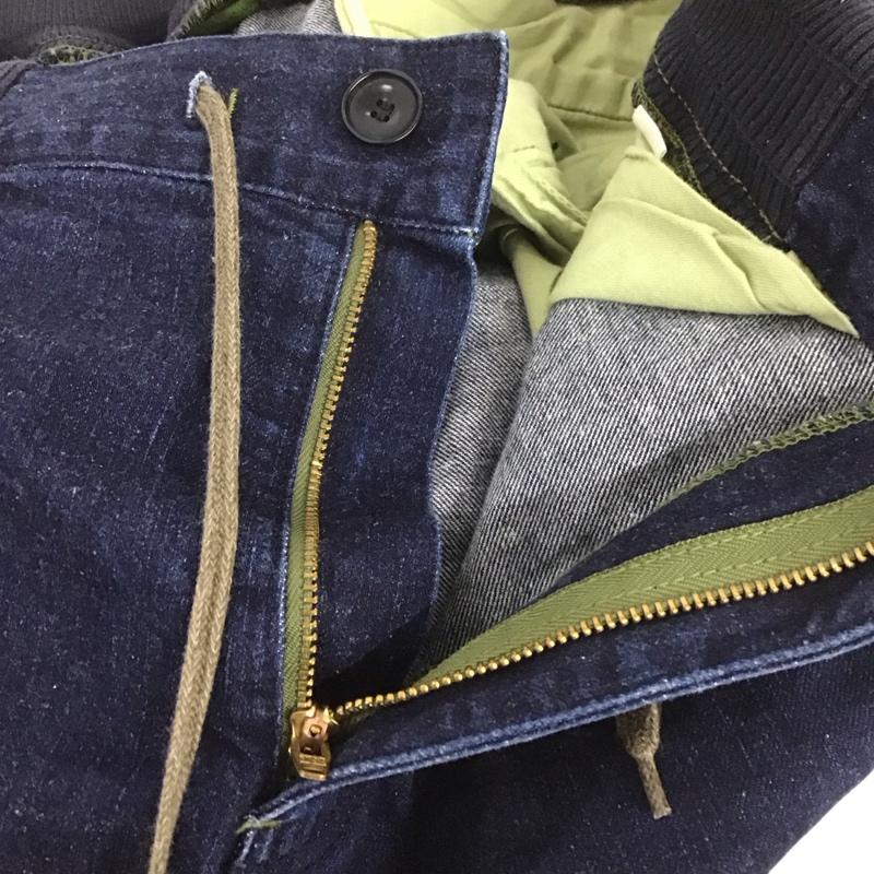 ゴーヘンプ GOHEMP パンツ デニム、ジーンズ スリムパンツ デニムパンツ ストレッチパンツ 34 無地 インディゴ / インディゴ /  メンズ USED 古着 中古 10126652