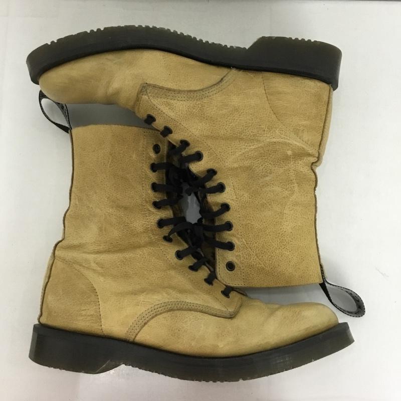 ジョージコックス GEORGE COX ブーツ 一般 レースアップ イングランド製 ロゴ、文字 ベージュ / ベージュ / メンズ USED 古着 中古 10130198