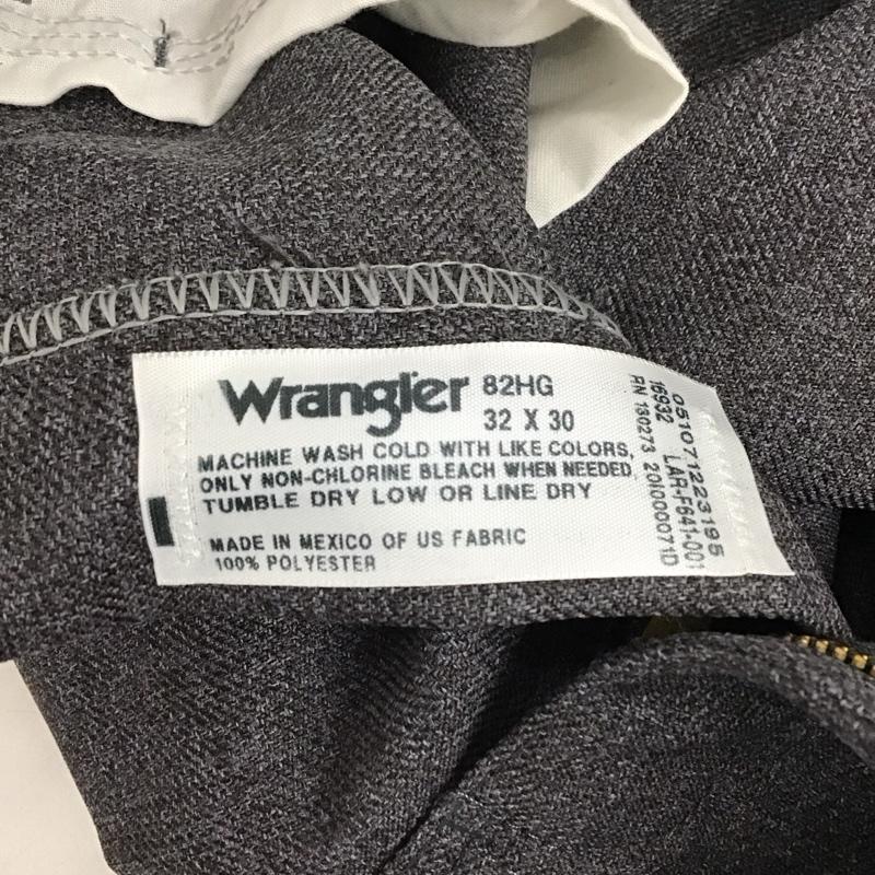 ラングラー Wrangler パンツ ワークパンツ、ペインターパンツ スラックスパンツ スリムパンツ センタータックパンツ 32インチ 無地 灰 / グレー / メンズ USED 古着 中古 10130481