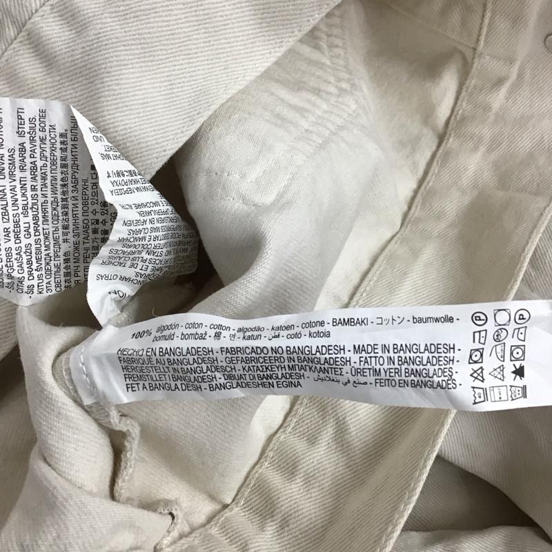 ザラ ZARA ジャケット、上着 ジャケット、ブレザー 4365/073/733 COLOURED DENIM JACKET M 無地 白 / ホワイト / レディース USED 古着 中古 10127723