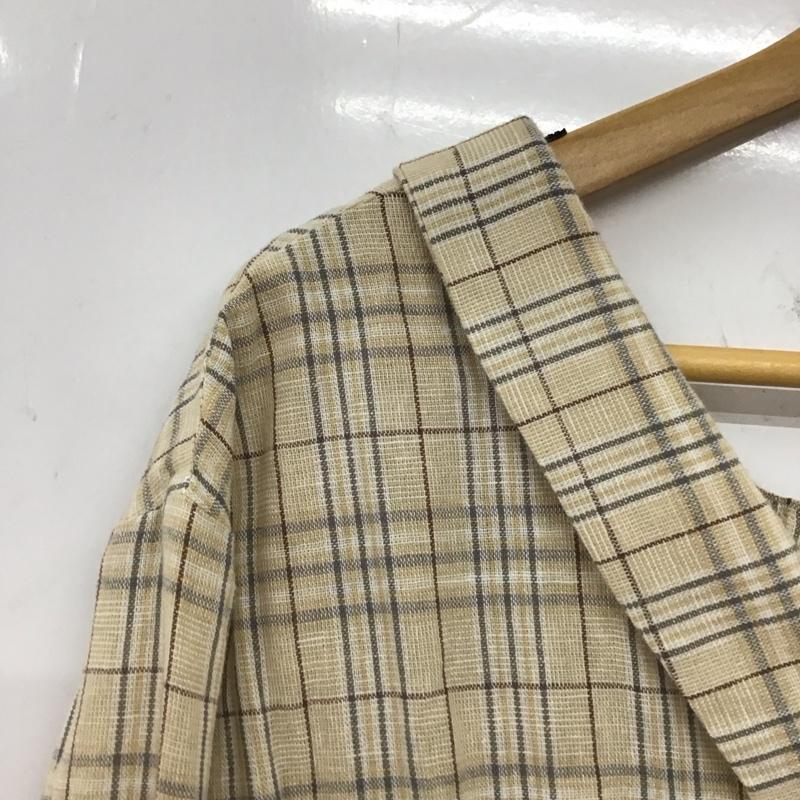 マジェスティックレゴン MAJESTIC LEGON ワンピース ロングスカート ロングワンピース ノースリーブワンピース フレアスカート M チェック マルチカラー / マルチカラー / レディース USED 古着 中古 10134160