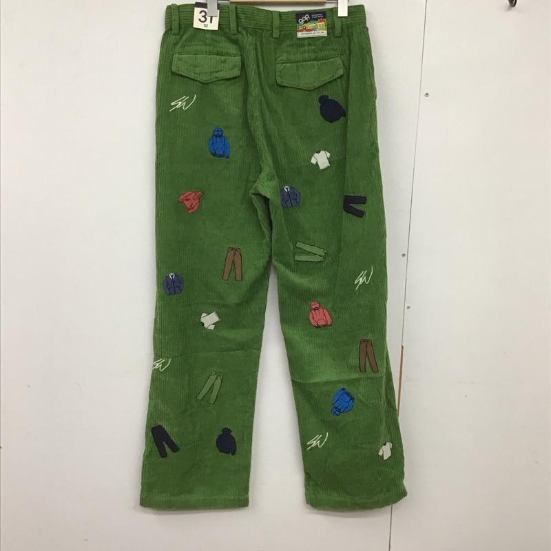 ギャップ GAP ボトムス ボトムス コーデュロイパンツ 31インチ 無地 緑 / グリーン / メンズ USED 古着 中古 10130043
