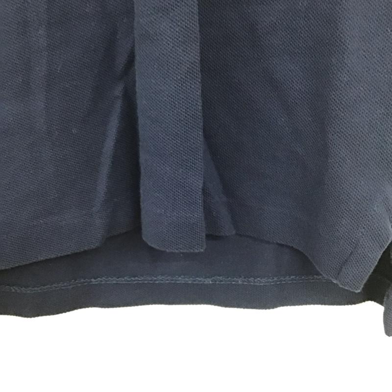 ポロラルフローレン POLO RALPH LAUREN ポロシャツ 半袖 M 無地 紺 / ネイビー / レディース USED 古着 中古 10134221