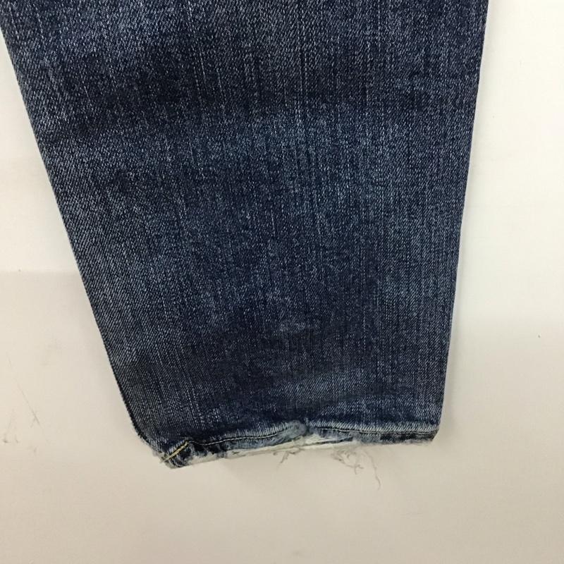 レッドカード RED CARD パンツ デニム、ジーンズ デニムパンツ スリムパンツ カジュアルパンツ ストレッチパンツ 29インチ ダメージ加工 インディゴ / インディゴ / メンズ USED 古着 中古 10135959
