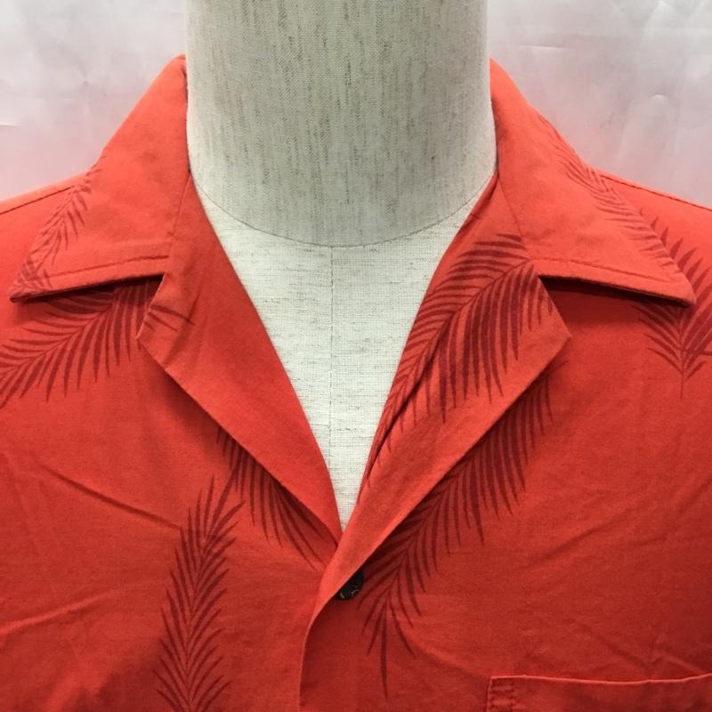 古着 USED シャツ、ブラウス 半袖 半袖シャツ カラーシャツ 半袖カットソー アロハシャツ S プリント 赤 / レッド /  メンズ USED 古着 中古 10108700