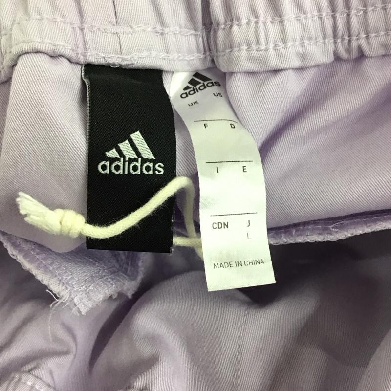 アディダス adidas パンツ ショートパンツ gj5103 ハーフパンツ ショートパンツ カジュアルパンツ L 無地 紫 / パープル / メンズ USED 古着 中古 10130140