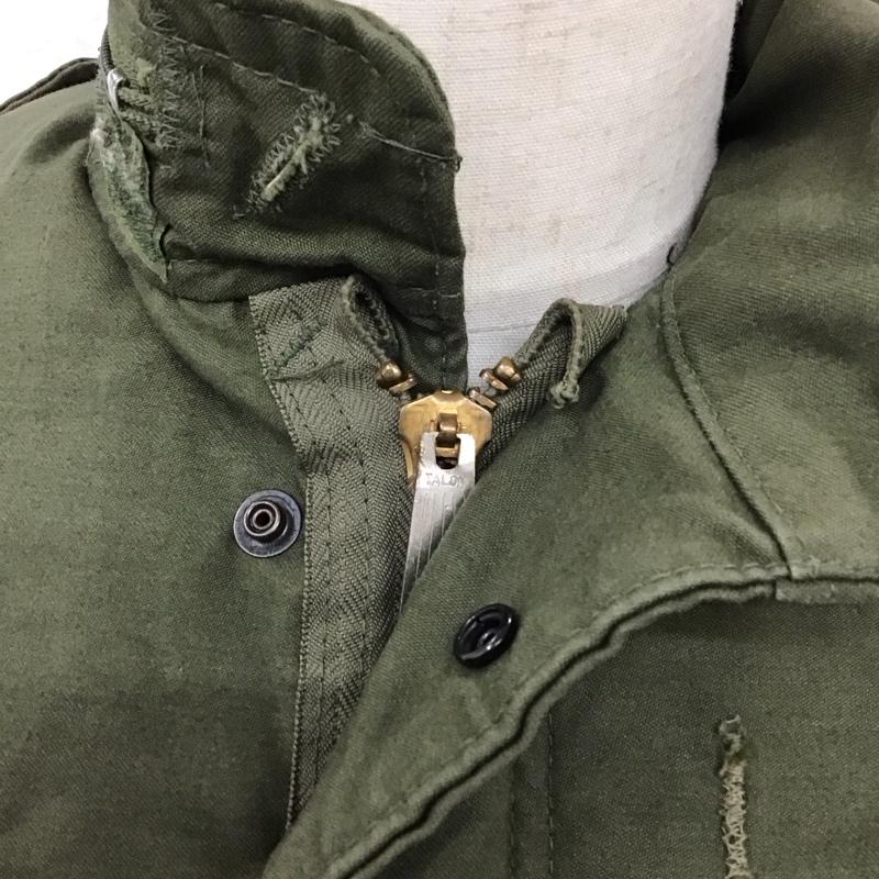 古着 USED コート コート一般 M65 80年代 アメリカ軍 ミリタリーコート 無地 カーキ / カーキ / メンズ USED 古着 中古 10119155