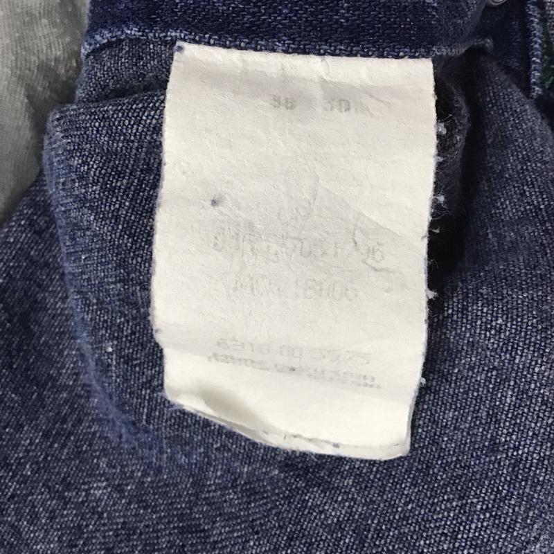 リバティー LIBERTY サロペット・オーバーオール サロペット、オーバーオール オーバーオール オールインワン デニムパンツ つなぎ ロゴ、文字 インディゴ / インディゴ /  メンズ USED 古着 中古 10124844