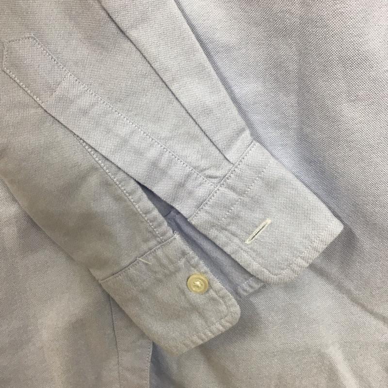 エディーバウアー Eddie Bauer シャツ、ブラウス 長袖 長袖シャツ 無地シャツ カラーシャツ XS 無地 水色 / ライトブルー / レディース USED 古着 中古 10129709
