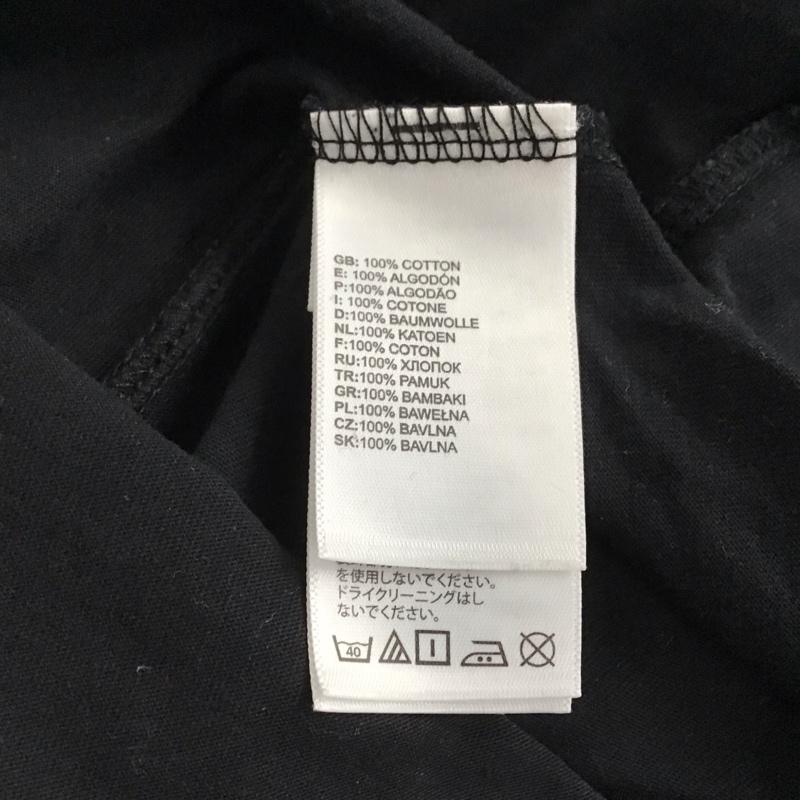 ザノースフェイス THE NORTH FACE Tシャツ 半袖 半袖カットソー プリントTシャツ クルーネックカットソー M ロゴ、文字 黒 / ブラック / メンズ USED 古着 中古 10145692