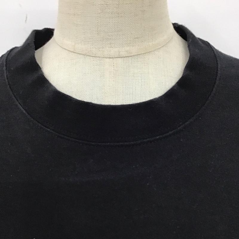 マウジー MOUSSY ワンピース ロングスカート 010BAW80-5890 サイドスリット カットソー 半袖 FREE 無地 黒 / ブラック / レディース USED 古着 中古 10116205