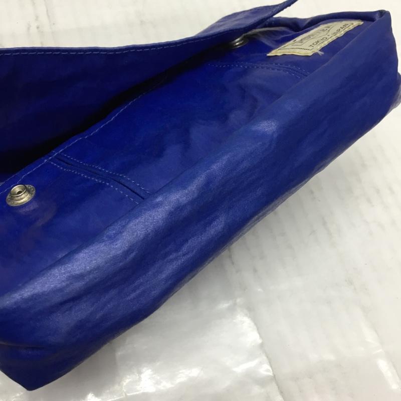 ポーター PORTER ショルダーバッグ ショルダーバッグ ロゴ、文字 青 / ブルー / レディース USED 古着 中古 10107882