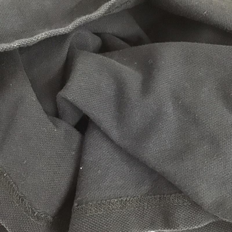 ジャージーズ JERZEES ポロシャツ 半袖 半袖ポロシャツ 半袖カットソー カラーシャツ XL ロゴ、文字 黒 / ブラック / メンズ USED 古着 中古 10129517