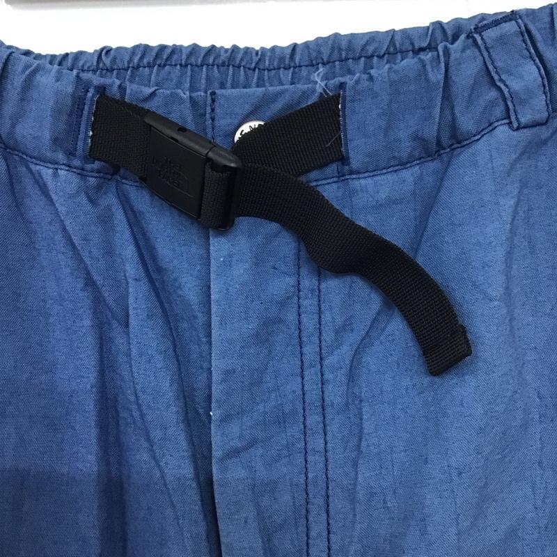 ザノースフェイス THE NORTH FACE パンツ ワークパンツ、ペインターパンツ nb31454h イージーパンツ ワイドパンツ L ロゴ、文字 青 / ブルー / メンズ USED 古着 中古 10133212