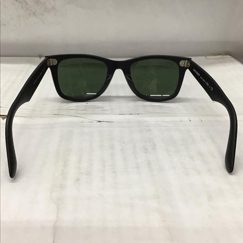 レイバン Ray-Ban めがね・サングラス サングラス RB2140F ORIGINAL WAYFARER CLASSIC ロゴ、文字 黒 / ブラック / メンズ USED 古着 中古 10114310