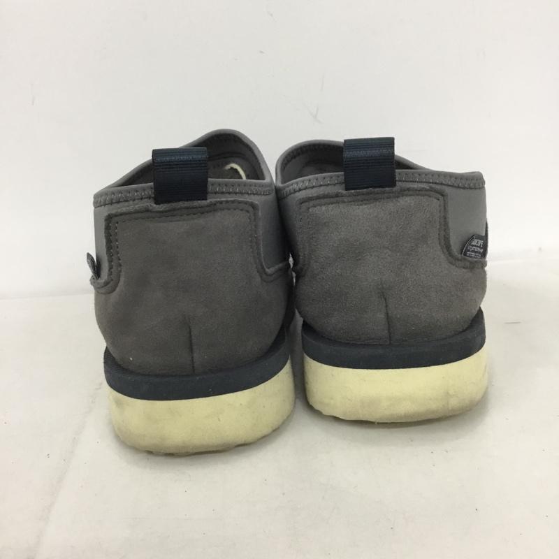 スイコック suicoke カジュアルシューズ カジュアルシューズ ムートンスニーカー スリッポン 25cm 25.0cm 無地 灰 / グレー / レディース USED 古着 中古 10133907