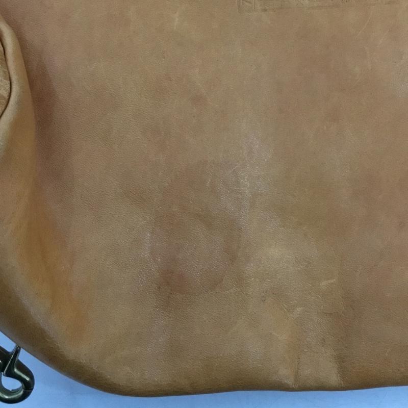 バトラーヴァーナーセイルス Butler Verner Sails ショルダーバッグ ショルダーバッグ 馬革 レザーバッグ ロゴ、文字 キャメル / キャメル / メンズ USED 古着 中古 10147455