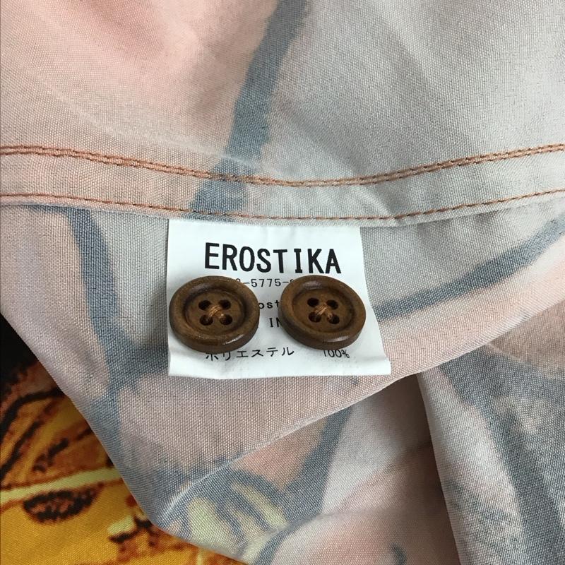 エロスティカ EROSTiKA シャツ、ブラウス 半袖 半袖シャツ プリントシャツ ポケットシャツ XL プリント マルチカラー / マルチカラー / メンズ USED 古着 中古 10130094