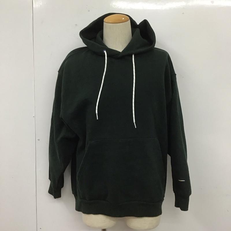 ノーティカ NAUTICA パーカー 長袖 221-1223 長袖パーカー 長袖スウェット リブスウェットカットソー S 無地 緑 / グリーン / メンズ USED 古着 中古 10106553