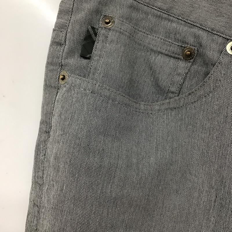 バーバリーブラックレーベル BURBERRY BLACK LABEL パンツ スラックス スラックス スリムパンツ カジュアルパンツ ストレッチパンツ 無地 灰 / グレー / メンズ USED 古着 中古 10135833