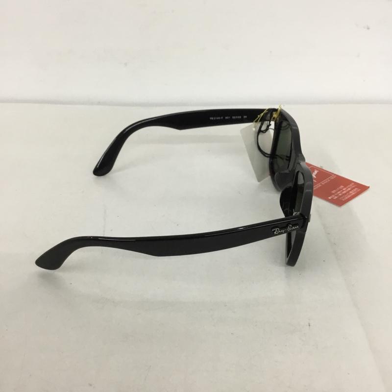 レイバン Ray-Ban めがね・サングラス サングラス RB2140-F WAYFARER カラーレンズ ケース付き ロゴ、文字 黒 / ブラック / メンズ USED 古着 中古 10129418