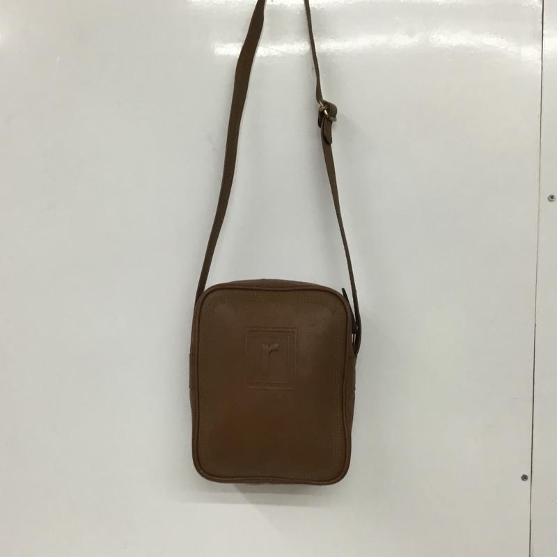 レノマ renoma ショルダーバッグ ショルダーバッグ レザー ロゴ、文字 茶 / ブラウン / メンズ USED 古着 中古 10130023