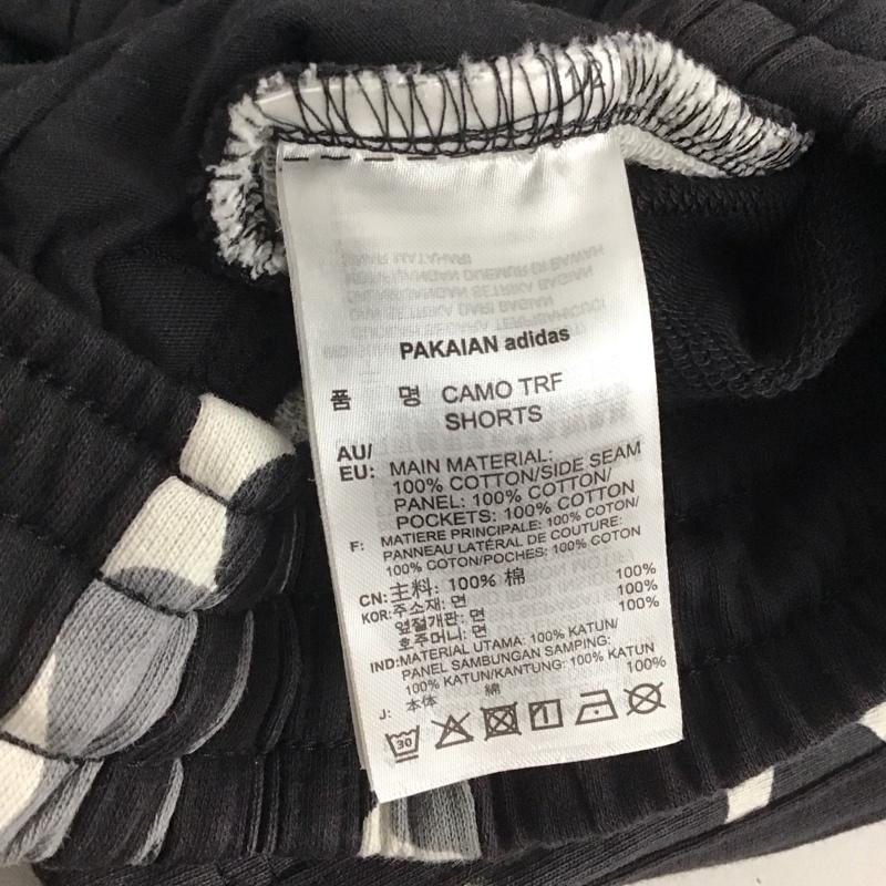 アディダス adidas パンツ ショートパンツ dp8552 ハーフパンツ ショートパンツ スポーツウェア M ロゴ、文字 黒 / ブラック / メンズ USED 古着 中古 10142433