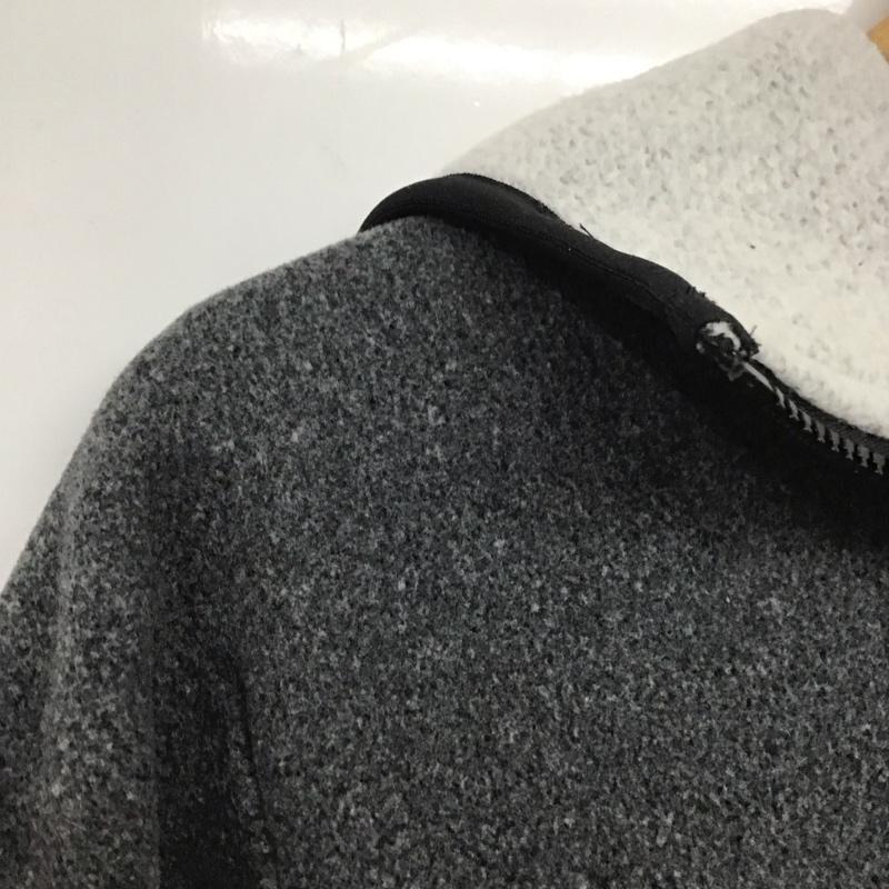 ナイキ NIKE パーカー 長袖 dq4802-010 ジップアップパーカー スポーツウェア S ロゴ、文字 灰 / グレー / メンズ USED 古着 中古 10138600